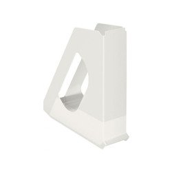 Iratpapucs 6,8cm, műanyag, Esselte Europost Vivida fehér Iratpapucs Esselte