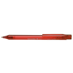 Golyóstoll nyomógombos 0,5mm, Schneider Fave, írásszín piros Golyóstoll Schneider