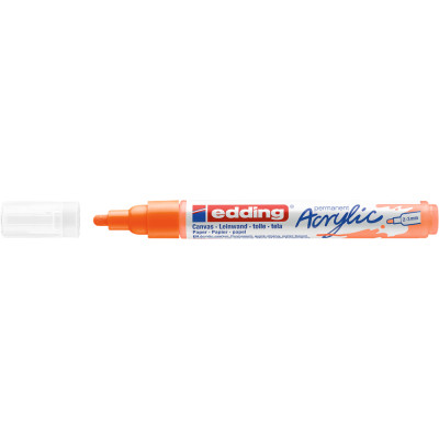 Akril marker 2-3mm, Edding 5100 neon narancssárga Akril marker 2-3mm, Edding 5100 neon narancssárga