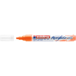 Akril marker 2-3mm, Edding 5100 neon narancssárga Dekormarker EDDING