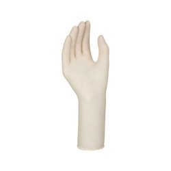 Gumikesztyű latex púdermentes, hosszú szárú S jobb/bal 2x50 db Santex fehér Gumikesztyű Mercator
