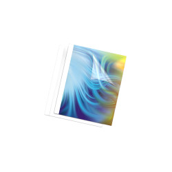 Hőkötő borító, A4, 25mm, 201-laptól, Fellowes® Standard, 50 db/csomag, fehér Kötészeti kellék Fellowes