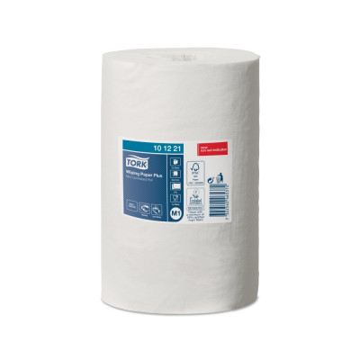 Kéztörlő 2 rétegű tekercses átmérő: 14 cm 74,9 m/tekercs Advanced Plus M1 Tork_101221 fehér