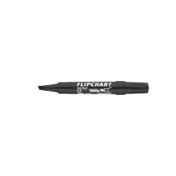Flipchart marker vízbázisú 1-4mm, vágott Artip 12 fekete Flipchart marker Ico