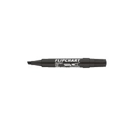 Flipchart marker vízbázisú 1-4mm, vágott Artip 12 fekete Flipchart marker Ico