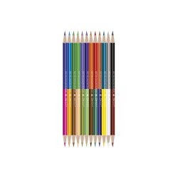 Színes ceruza készlet, kétvégű duocolor 12/24 szín Connect 24 klf. szín Színesceruza Connect