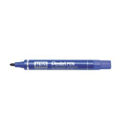 Alkoholos marker fém testű 4,3mm kerek hegyű N50-CE Pentel Extreme kék Permanent marker PENTEL