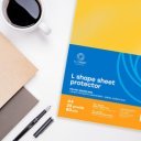 Genotherm `L` A4, 80 micron sárga 25 db/csomag, Bluering®,