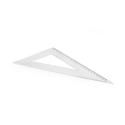 Vonalzó háromszög 60° 21cm, műanyag Vonalzó háromszög 60° 21cm, műanyag