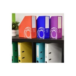 Iratpapucs 9cm, karton, fóliázott Bluering® ezüst Iratpapucs Bluering