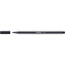 Rostirón, filctoll 1mm, M STABILO Pen 68 fekete