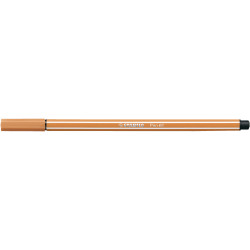 Rostirón, filctoll 1mm, M STABILO Pen 68 sötétokker Filctoll Stabilo