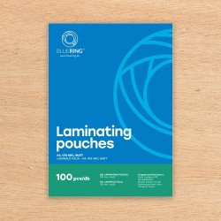 Lamináló fólia A4, 100 micron matt 100 db/doboz, Bluering® Kötészeti kellék Bluering