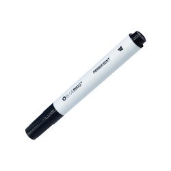 Alkoholos marker 1-4mm, vágott végű Bluering® fekete Permanent marker Bluering