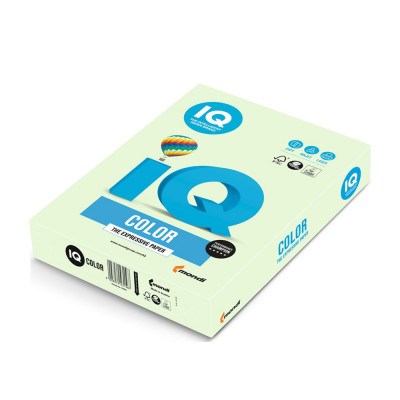Másolópapír, színes, A3, 80g. IQ GN27 500ív/csomag, pasztell zöld Másolópapír, színes, A3, 80g. IQ GN27 500ív/csomag, pasztell zöld