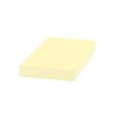 Jegyzettömb öntapadó, 40x50mm, 100lap, sárga