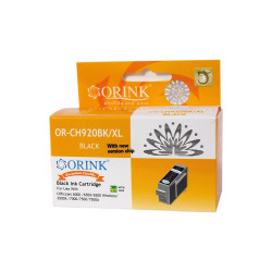 Utángyártott Hp 920XL/CD975A tintapatron black ORINK Tintapatron kompatibilis Orink