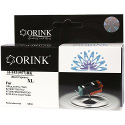 Utángyártott Hp 953XL/L0S70AE tintapatron black ORINK Tintapatron kompatibilis Orink