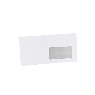 Boríték LA4 enyvezett bélésnyomott jobb ablakos 45x90mm 110 × 220mm J28A20 Bluering® fehér Boríték LA4 enyvezett bélésnyomott jobb ablakos 45x90mm 110 × 220mm J28A20 Bluering® fehér