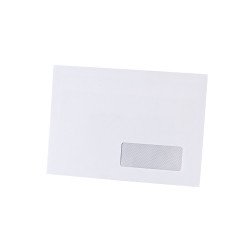 Boríték LC/5 szilikonos bélésnyomott jobb ablakos 35x90mm 162x229mm J28A20 Bluering® fehér Boríték Bluering