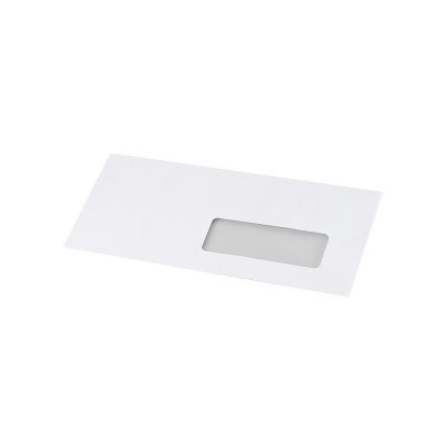 Boríték LA4 enyvezett bélésnyomott jobb ablakos 35x90mm 110 × 220mm J28A20 Bluering® fehér Boríték LA4 enyvezett bélésnyomott jobb ablakos 35x90mm 110 × 220mm J28A20 Bluering® fehér