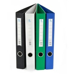 Gyűrűskönyv A4, 4,5cm, 4 gyűrűs PP/PP Bluering® Prémium zöld Gyűrűskönyv Bluering
