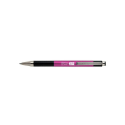 Golyóstoll 0,7mm, metál pink test, Zebra F-301A, írásszín kék Golyóstoll Zebra