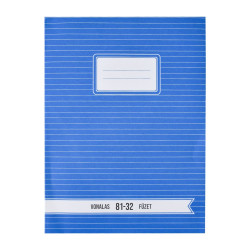 Füzet iskolai A4, 32lap, vonalas 81-32 LYNX Iskolai füzet Lynx