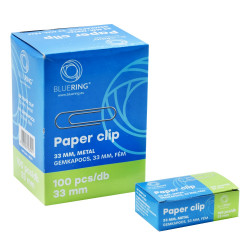 Gemkapocs 33mm, 100 db/doboz, Bluering® Kapocs és adagoló Bluering