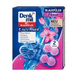 WC illatosító 2 x 48 g Flower Splash Denkmit Toalett tisztító, WC illatosító Egyéb