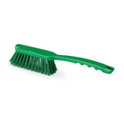 Kefe kézi műanyag közepes nyéllel 0,3 mm Aricasa/Igeax zöld_1005GS Partvis, seprű, kefe, padozat Aricasa