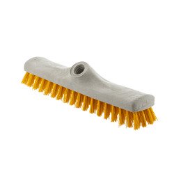 Súrolókefe fej műanyag menetes véggel 30 cm Bodtrix Bonus_B874 sárga Partvis, seprű, kefe, padozat, porolók Bonus