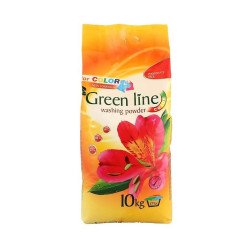 Mosópor 10 kg zsákos színes ruhákhoz Green Line Mosóporok Egyéb