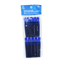Utántöltő patron cserélhető betétes táblamarkerhez Bluering kék Táblamarker Bluering