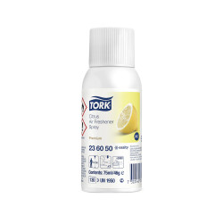 Légfrissítő utántöltő aerosol 75 ml A1 Premium Tork_236050 citrom Légfrissítő TORK