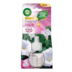Légfrissítő utántöltő 19 ml elektromos készülékbe AirWick Bársony Szatén és Éji liliom Légfrissítő AirWick