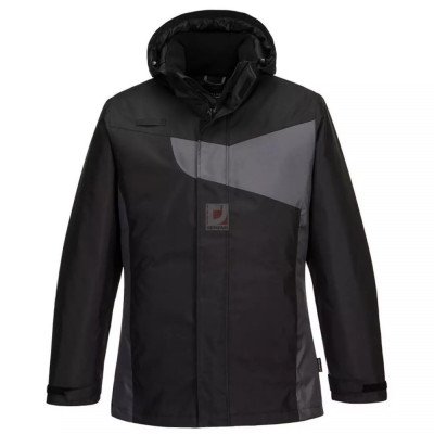 Télikabát M-es Portwest_PW260 fekete/szürke