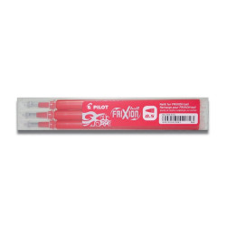 Rollertoll betét golyóméret 0,5mm, 3 db/csom Pilot Frixion Ball, írásszín piros Tollbetét Pilot