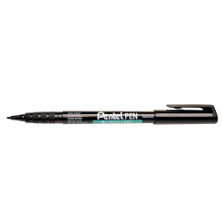 Alkoholos marker 2mm kerek hegyű NMS50-AO Pentel fekete Permanent marker PENTEL