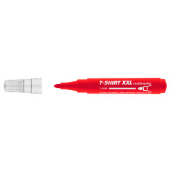 Textilmarker 1-3 mm kerek ICO T-SHIRT XXL piros Textil marker Ico