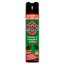 Csótány- és hangyaírtó aeroszol 400 ml Protect Repülő és mászórovarok elleni szerek Protect
