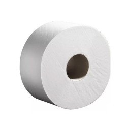 Toalettpapír 2 rétegű közületi átmérő: 19 cm 100 % cellulóz laponkénti belső adagolású 12 tekercs/karton hófehér Toalettpapírok Alpha