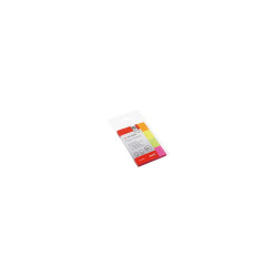 Jelölőcímke 20x50mm 4x40lap papír A-series brilliant sárga, pink, zöld, narancssárga Jelölőcímke A-series