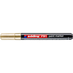 Lakkmarker 1-2mm, kerek Edding 791 arany Lakkmarker EDDING
