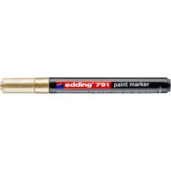 Lakkmarker 1-2mm, kerek Edding 791 arany Lakkmarker EDDING