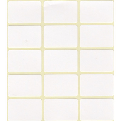 Etikett címke, 20x30mm, 4 lap, 15 címke/lap Etikett címke, 20x30mm, 4 lap, 15 címke/lap