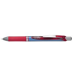 Rollertoll zselés 0,25mm tűhegyű Pentel EnerGelX BLN75-BO írásszín piros Rollertoll PENTEL