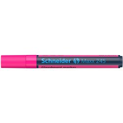 Üvegtábla marker 1-3mm, Schneider Maxx 245 rózsaszín Táblamarker Schneider