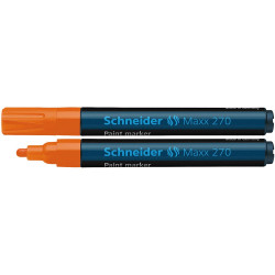 Lakkmarker 1-3mm, Schneider Maxx 270 narancssárga Lakkmarker Schneider