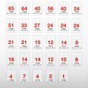 Etikett címke, 70x35mm, 100 lap, 24 címke/lap A-Series